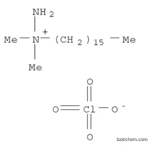 Molecular Structure of 14866-46-7 (Hydrazinium, 1-hexadecyl-1,1-dimethyl-, perchlorate)